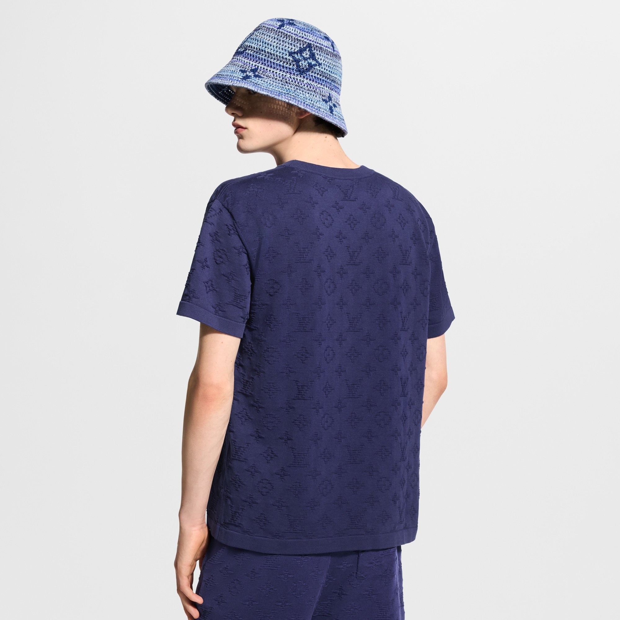 Monogram Short-Sleeved Crewneck - Men - Ready-to-Wear | LOUIS